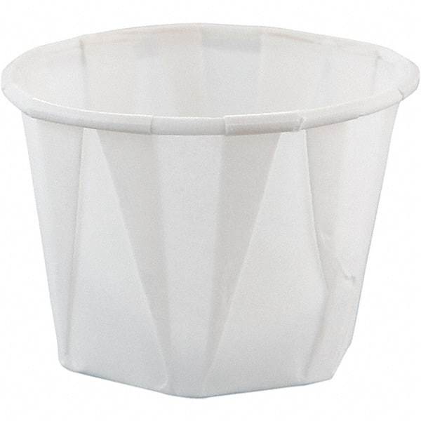 Solo - 1 oz Paper Portion Cups - White - Exact Industrial Supply