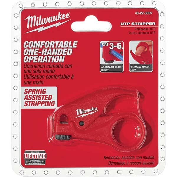 Milwaukee Tool - Wire & Cable Strippers Type: Wire Stripper Maximum Capacity: 6 AWG - Exact Industrial Supply