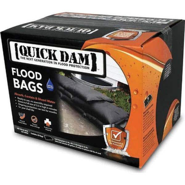 Quick Dam - Gully Guards, Silt Fences & Sandbags Type: Flood Barrier Application: Stormwater - Exact Industrial Supply