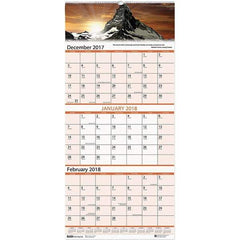 House of Doolittle - 14 Sheet, 8 x 17", Wall Calendar - Scenic - Exact Industrial Supply