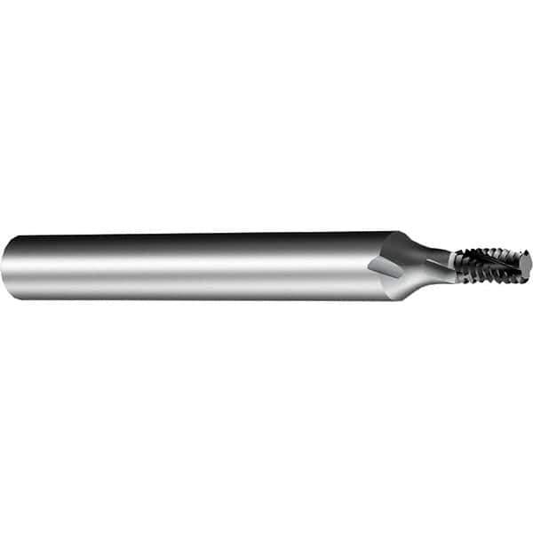 Sandvik Coromant - 0.1181" Cutting Diam, 3 Flute, Solid Carbide Helical Flute Thread Mill - Internal Thread, 1/4" LOC, 6mm Shank Diam - Exact Industrial Supply