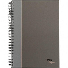 TOPS - 96 Sheet, 8-1/4 x 11-3/4", Legal/Wide (Style) Business Notebook - Black & Gray - Exact Industrial Supply