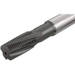 Iscar - M24x2.00 ISO, 20mm Cutting Diam, 6 Flute, Solid Carbide Helical Flute Thread Mill - Internal Thread, 56mm LOC, 105mm OAL, 20mm Shank Diam - Exact Industrial Supply