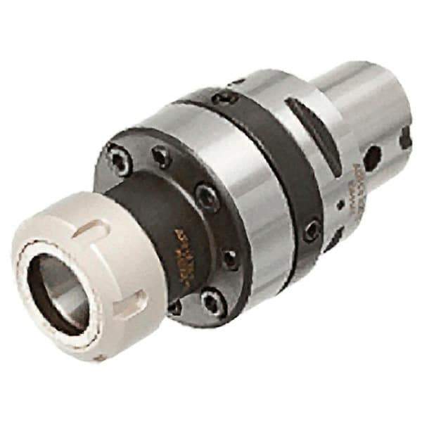 Iscar - 111.5mm Projection, C6 Taper Shank, ER32 Collet Chuck - 111.5mm OAL, 63mm Shank Diam - Exact Industrial Supply