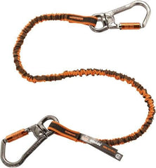 Ergodyne - 38" Tool Lanyard - Carabiner Connection, 60" Extended Length, Orange - Exact Industrial Supply