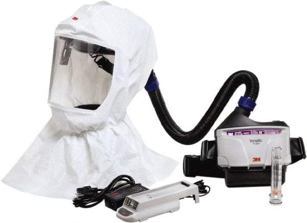 3M - Adjustable PAPR System - Headcover Headgear, Window, Use for Powder Handling - Exact Industrial Supply