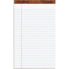 TOPS - 50 Sheet, 8-1/2 x 14", Legal/Wide (Style) Legal Pad - White - Exact Industrial Supply