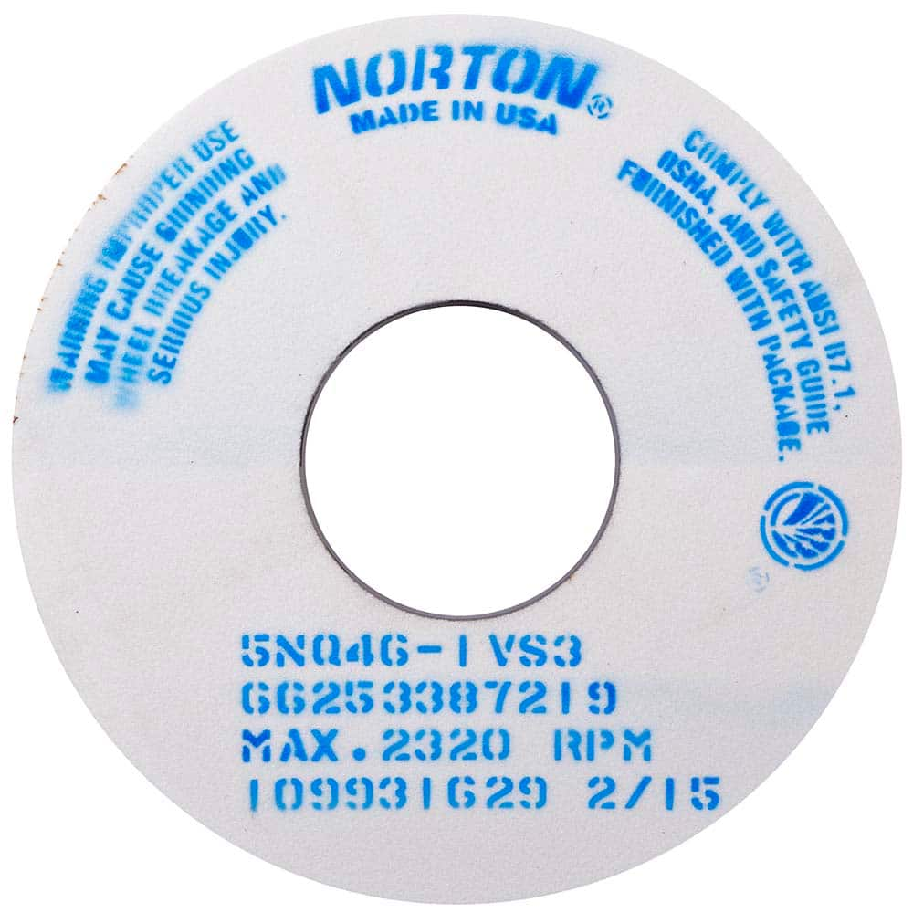 Norton - Tool & Cutter Grinding Wheels Wheel Type: Type 1 Wheel Diameter (Inch): 14 - Exact Industrial Supply