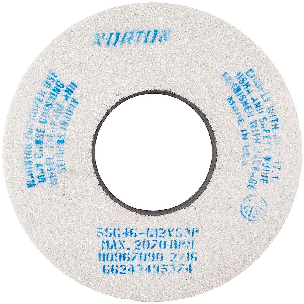 Norton - Tool & Cutter Grinding Wheels Wheel Type: Type 5 Wheel Diameter (Inch): 12 - Exact Industrial Supply
