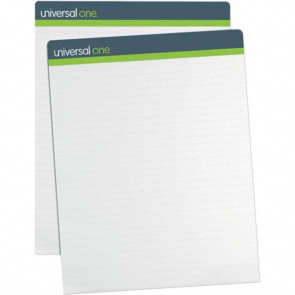 Universal One - 50 Sheet, 27 x 34", Easel Pad - White - Exact Industrial Supply