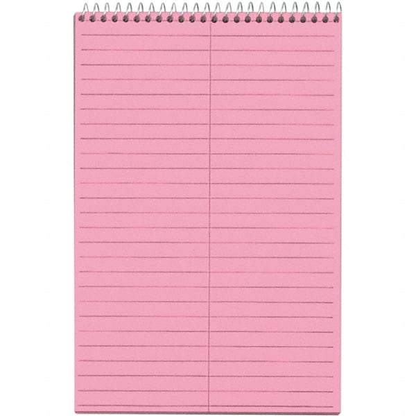 TOPS - 80 Sheet, 6 x 9", Gregg Steno Book - Pink - Exact Industrial Supply