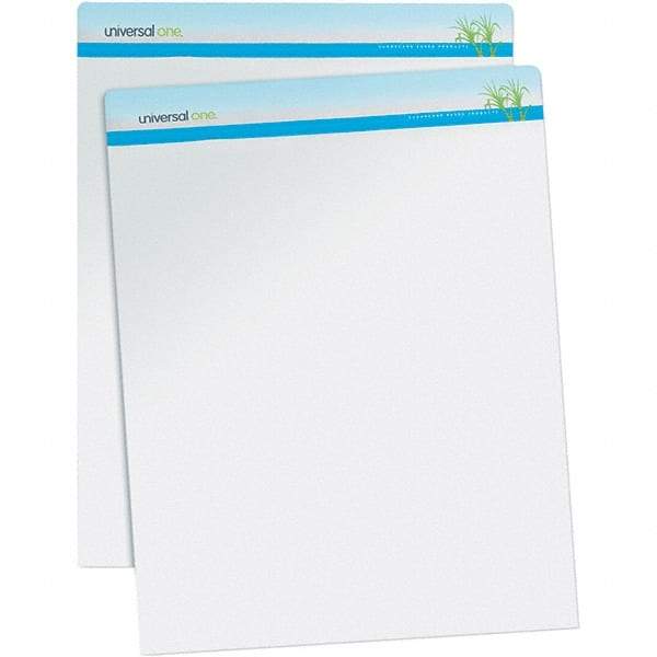 Universal One - 50 Sheet, 27 x 34", Easel Pad - White - Exact Industrial Supply