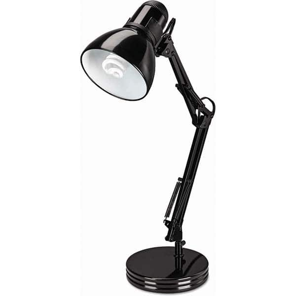 ALERA - Task Lights Fixture Type: Desk Color: Black - Exact Industrial Supply