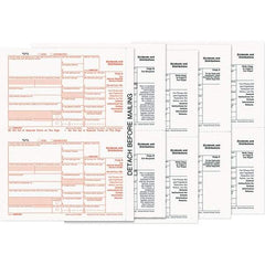 TOPS - 24 Sheet, 8-1/2 x 11", Form - White - Exact Industrial Supply