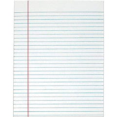 TOPS - 50 Sheet, 8-1/2 x 11", Legal/Wide (Style) Legal Pad - White - Exact Industrial Supply