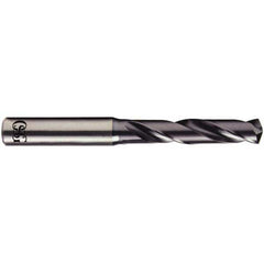 OSG - 6.4mm 140° Solid Carbide Jobber Drill - Exact Industrial Supply