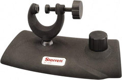Starrett - Micrometer Stand - Use with 3206 Series Outside Micrometer Stands - Exact Industrial Supply