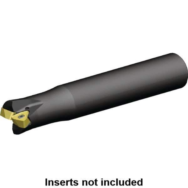 Kennametal - 35mm Cut Diam, 0.059" Max Depth, 32mm Shank Diam, Cylindrical Shank Indexable High-Feed Helical End Mill - Screw Holding Method, WOEJ090512.. Insert, KF2X Toolholder, Through Coolant - Exact Industrial Supply