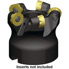 Kennametal - 88mm Cut Diam, 5mm Max Depth, 32mm Arbor Hole, 7 Inserts, RP.T 1204... Insert Style, Indexable Copy Face Mill - KSRM Cutter Style, 24,000 Max RPM, 50mm High, Through Coolant, Series KSRM - Exact Industrial Supply