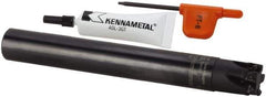 Kennametal - 20mm Cut Diam, 6.93mm Max Depth of Cut, 20mm Shank Diam, 110mm OAL, Indexable Square Shoulder End Mill - EDPT 0703.. Inserts, Cylindrical Shank, 0° Lead Angle, Through Coolant, Series Mill 1-07 - Exact Industrial Supply