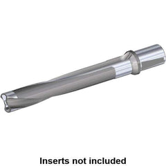 Kennametal - Series KSEM Plus, Head Connection FDS40, 3xD, 50mm Shank Diam, Drill Body - 183mm Drill Body Length to Flange, WD Toolholder, 251mm OAL, 183mm Drill Body Length, 107mm Flute Length, Whistle Notch Shank, Through Coolant - Exact Industrial Supply