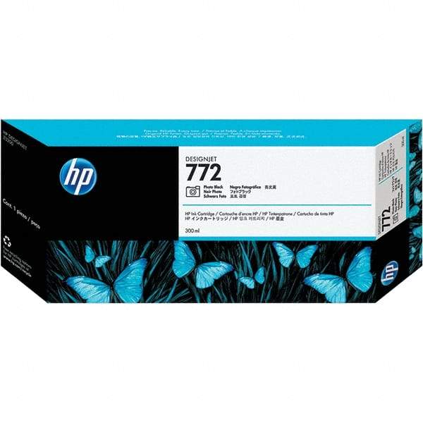 Hewlett-Packard - Photo Black Ink Cartridge - Use with HP Designjet Z5200 PostScript - Exact Industrial Supply