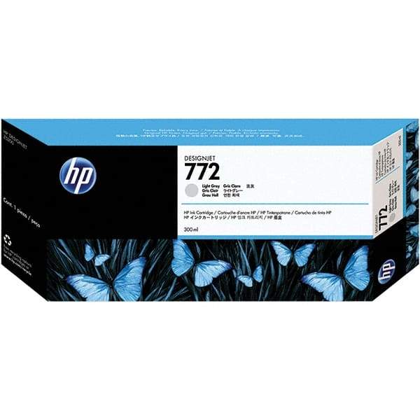 Hewlett-Packard - Light Gray Ink Cartridge - Use with HP Designjet Z5200 PostScript - Exact Industrial Supply