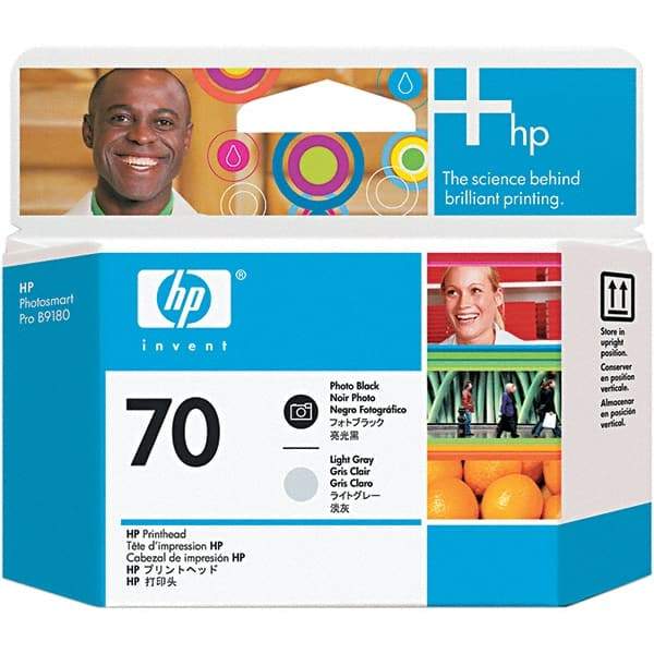Hewlett-Packard - Black & Light Gray Printhead - Use with HP Designjet Z2100 - Exact Industrial Supply