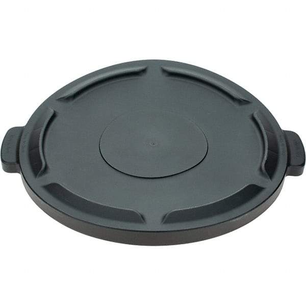 O-Cedar - Round Lid for Use with 44 Gal Round Trash Cans - Black, Plastic, For O-Cedar 6844 - Exact Industrial Supply