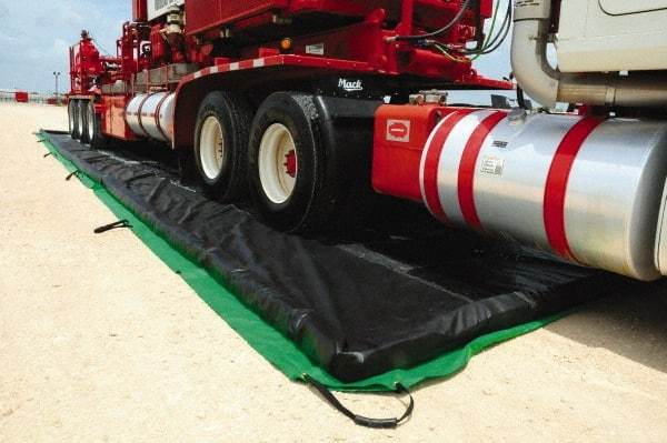 UltraTech - 1,795 Gal Copolymer 2000 Ultra-Spill Berm - 4" High x 12' Wide x 60" Long - Exact Industrial Supply