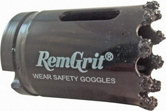 Disston - 20mm Diam, 1-7/16" Cutting Depth, Hole Saw - Carbide Grit Saw, Gulleted Edge - Exact Industrial Supply