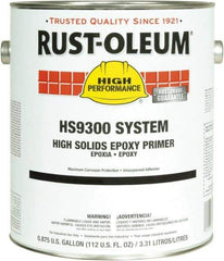 Rust-Oleum - 1 Gal Red Epoxy Primer - 275 to 475 Sq Ft Coverage, 415 gL Content, Quick Drying, Interior/Exterior - Exact Industrial Supply