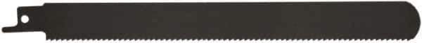 Disston - 8" Long x 3/4" Thick, Bi-Metal Reciprocating Saw Blade - Straight Profile, 10 TPI, Toothed Edge, Universal Shank - Exact Industrial Supply