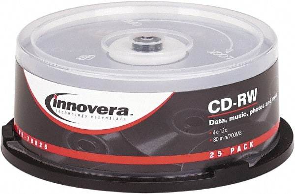 innovera - CD-RW Discs - Exact Industrial Supply