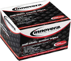 innovera - Screen Cleaning Wipes - Use with Monitor, Screen - Exact Industrial Supply