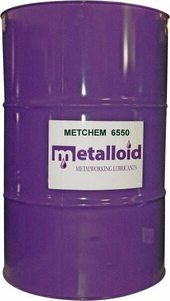 Metalloid - MetChem 6550, 55 Gal Drum Cutting Fluid - Synthetic - Exact Industrial Supply