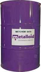 Metalloid - MetChem 6470, 55 Gal Drum Cutting Fluid - Synthetic - Exact Industrial Supply