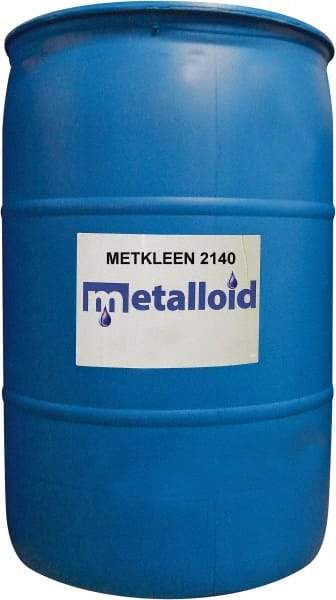 Metalloid - 55 Gal Drum Industrial Cleaner - Use on All Types of Flooring - Exact Industrial Supply