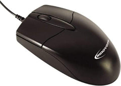 innovera - Black Mouse - Use with Mac OS X, Windows 2000, XP, Vista, 7 - Exact Industrial Supply