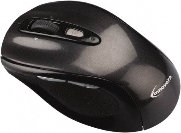 innovera - Gray & Black Mouse - Use with Windows 2000, XP, Vista, 7 - Exact Industrial Supply