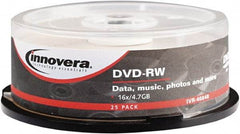 innovera - DVD-RW Discs - Use with CD, DVD Drives - Exact Industrial Supply