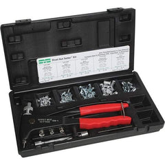 Marson - Riveter Kits Type: Manual Rivet Nut Tool Kit Minimum Size (Inch): #8 - Exact Industrial Supply