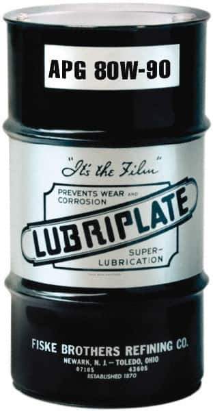 Lubriplate - 16 Gal Drum, Mineral Gear Oil - 15°F to 280°F, 650 SUS Viscosity at 100°F, 84 SUS Viscosity at 210°F, ISO 100 - Exact Industrial Supply