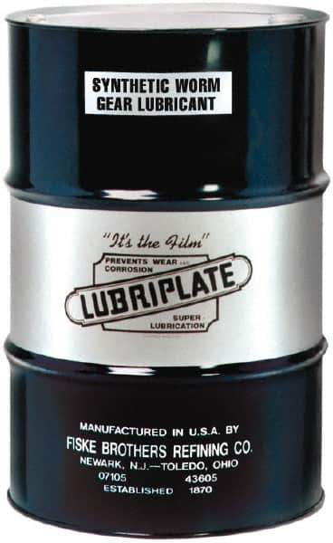 Lubriplate - 55 Gal Drum, Synthetic Gear Oil - 450°F, 2191 SUS Viscosity at 100°F, ISO 460 - Exact Industrial Supply