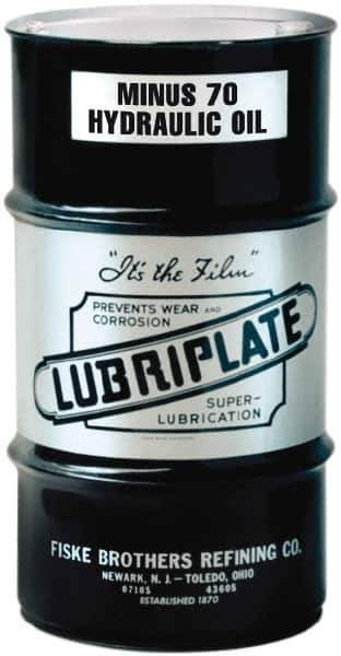 Lubriplate - 16 Gal Drum, Mineral Hydraulic Oil - ISO 15, 16 cSt at 40°C, 5.5 cSt at 100°C - Exact Industrial Supply