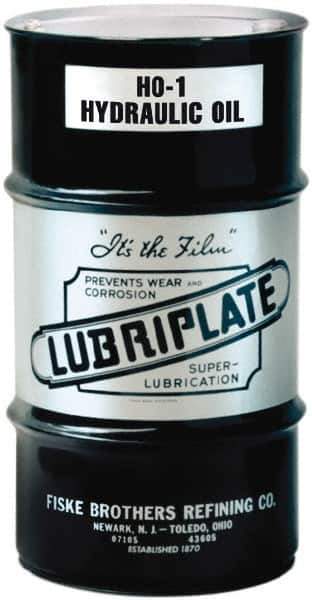 Lubriplate - 16 Gal Drum, Mineral Hydraulic Oil - SAE 20, ISO 46, 42.48 cSt at 40°C, 6.53 cSt at 100°C - Exact Industrial Supply