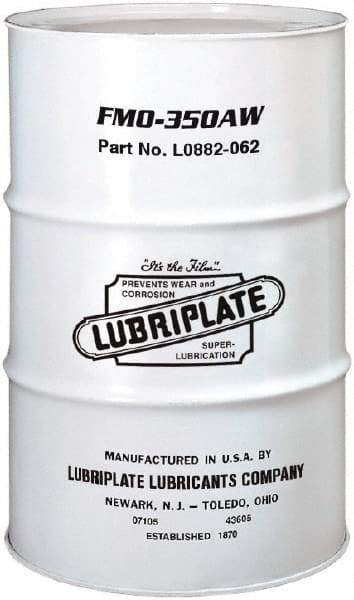 Lubriplate - 55 Gal Drum, Mineral Multipurpose Oil - SAE 20, ISO 68, 64.61 cSt at 40°C, 8.52 cSt at 100°C, Food Grade - Exact Industrial Supply