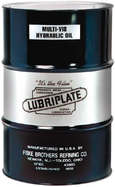 Lubriplate - 55 Gal Drum, Mineral Hydraulic Oil - ISO 32, 35 cSt at 40°C, 8 cSt at 100°C - Exact Industrial Supply