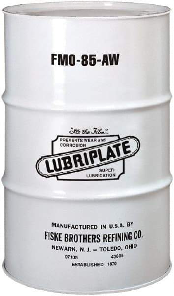 Lubriplate - 55 Gal Drum, Mineral Multipurpose Oil - SAE 5W, ISO 22, 21.26 cSt at 40°C, 3.95 cSt at 100°C, Food Grade - Exact Industrial Supply