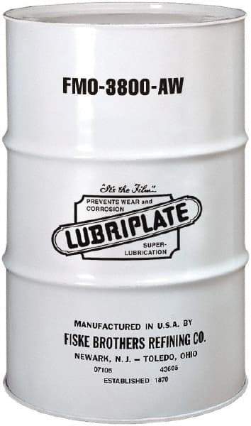 Lubriplate - 55 Gal Drum, Mineral Gear Oil - 70°F to 325°F, 3864 SUS Viscosity at 100°F, 198 SUS Viscosity at 210°F, ISO 680 - Exact Industrial Supply